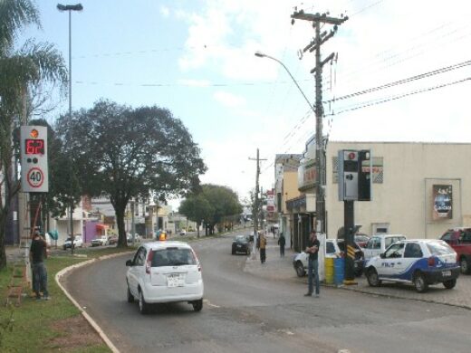 Lombadas Eletrônicas são testadas