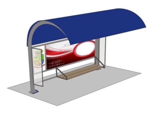 Paradas de ônibus: 25 abrigos com novo modelo serão instaladas pela Prefeitura