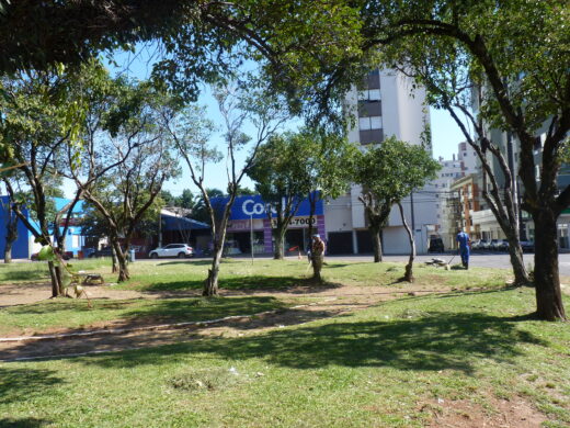 Prefeitura segue com mutirão de limpeza pela cidade