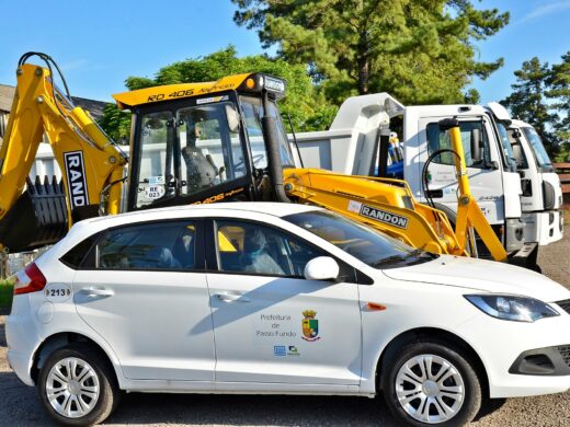 Prefeitura reforça maquinários