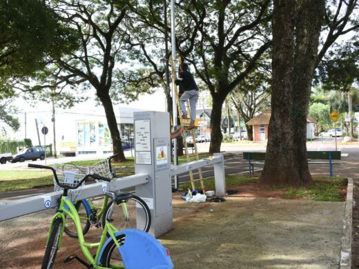 Videomonitoramento nas estações de bicicletas