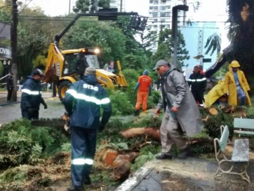 Ruas do Centro ficam bloqueadas