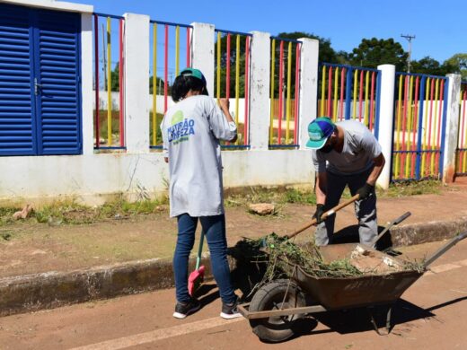 Mutirão da Limpeza em ação