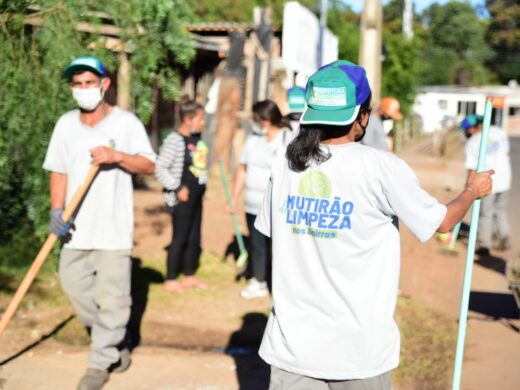 Prefeitura mantém rotina de ações de limpeza