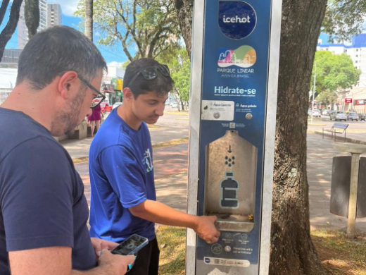 Prefeitura: Estações de hidratação passam por manutenção e higienização